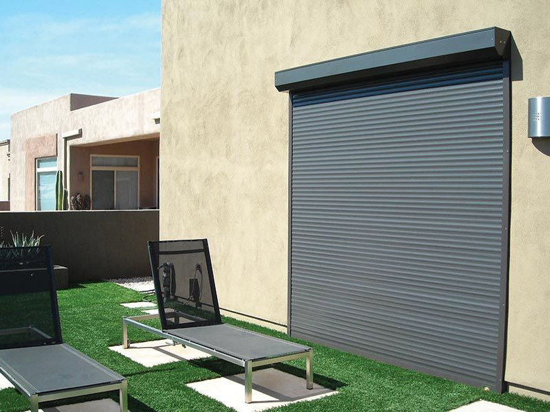 Műanyag redőny teraszajtóra