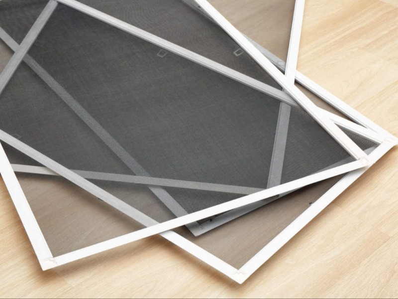 Zsanéros szúnyogháló ajtó