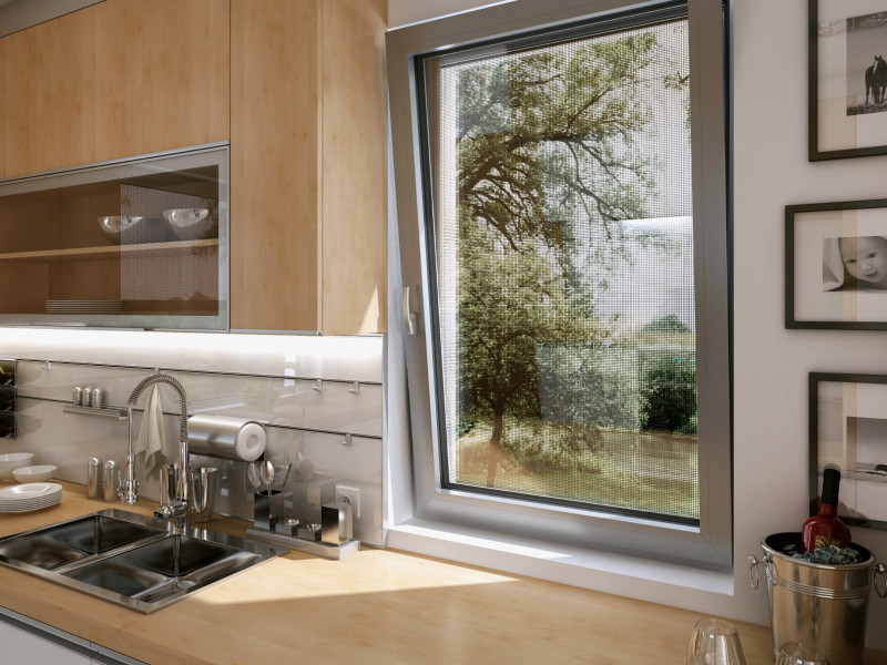 Szúnyogháló csere